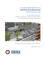 Strategic corridor study (Phase 1), Oakland Park Boulevard, Broward County, Florida