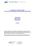 [2013-07] Data-driven crime prevention : New tools for community involvement and crime control