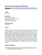 Community Background Report : Edgewater