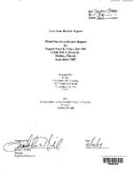 [2007-09] Third five-year review report for Pepper Steel & Alloys, Inc. site, 11100 NW S. River Dr., Medley, Florida