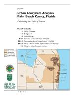 [2007-07] Urban ecosystem analysis Palm Beach County