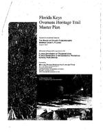 [2000-08] Florida Keys Overseas Heritage Trail final master plan, August 2000