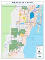 Miami-Dade County : Current municipalities, municipal advisory committees and proposed annexations
