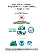 [2013-11-06] Adaptation Action Areas: Policy options for adaptive planing for rising sea levels