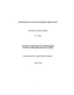 [1998-06] A survey of petroleum hydrocarbons in Port Everglades surface waters