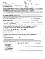 National Register of Historic Places registration form : Hurricane of 1928 African American mass burial site
