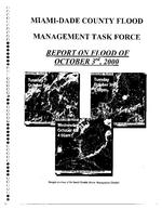 Report on flood of October 3rd, 2000