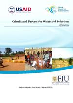 Criteria and Process for Watershed Selection under the RIWSP Program, Rwanda