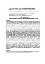 [2005-09-01] Land use changes in the transboundary Mara basin: a threat to pristine wildlife sanctuaries in East Africa