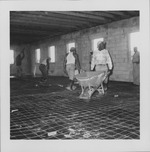 Pouring cement floors