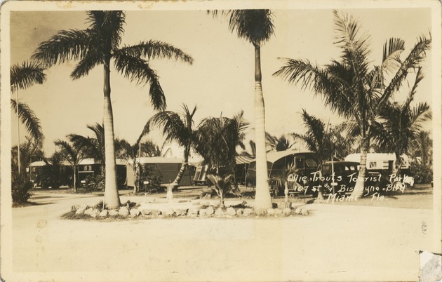 Ollie Trouts Tourist Park, 107th Street Biscayne Blvd., Miami, Fla.