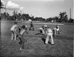 [1951-10-03] W.J. Bryan Elementary students play football