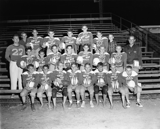 North Miami Football Team sponsored by McKay North Miami Realty