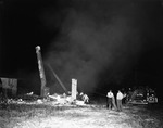 [1955-10-12] Fire damage at a house on NE 125th Street and Griffing Blvd.