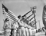[1965-05-30] Honor guard firing a gun salute at a ceremony in North Miami