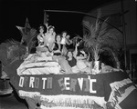 [1952-11-16] North Miami High School Parade - Sorrota Servic Arabian Float