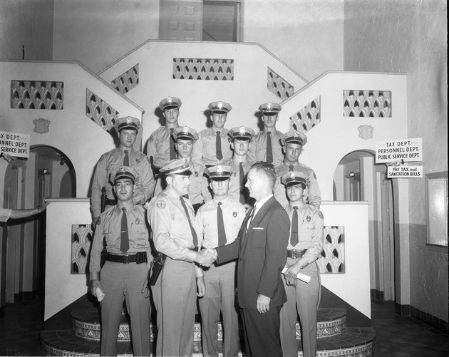 Graduation of first North Miami Police Academy class at the Old City Halll