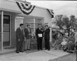 [1958-03-01] Dedication ceremony of North Miami Central Fire Station on NE 131 Street and 8 Avenue