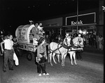 Children's Department store pony cart at the North Miami Halloween parade