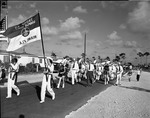 [1951-12-13] Community groups participating in parade at Sunkist Community Center
