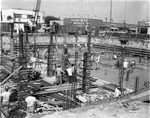 City Hall of North Miami under construction- view of intersection of 125th Street and 8th Avenue