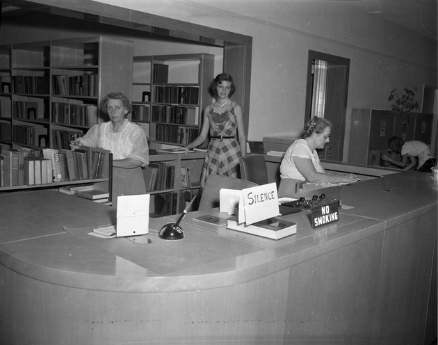 North Miami Public Library circulation staff