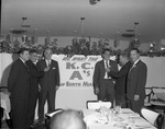 [1959] City officials pose with Kansas City A’s representatives