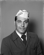 John Rick Ricciardelli wearing an American Veterans of Florida cap