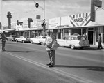 [1957-12-09] Jaycees members collecting money for Variety Children's Hospital