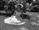 [1959-06-08] Young lady sitting by a tree