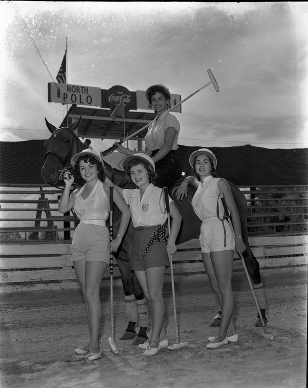 Chilean women's polo team in North Miami