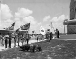 [1956-05-28] Veterans event at the North Miami Irons Manor Fountain