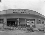 [1953] North Miami Postal Service office on 128th Street and 6th Avenue under Construction