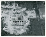 Aerial view of the North Miami sewage disposal plant and surrounded area