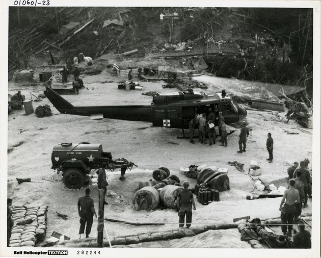 MEDEVAC Mission into Fire Base - 