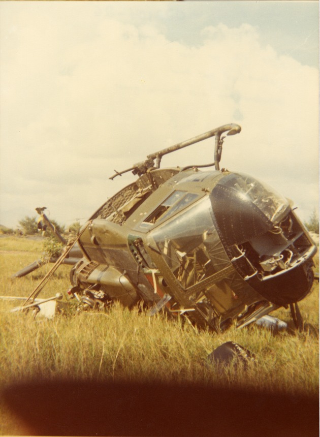 Site of 176th AHC helicopter crash - 