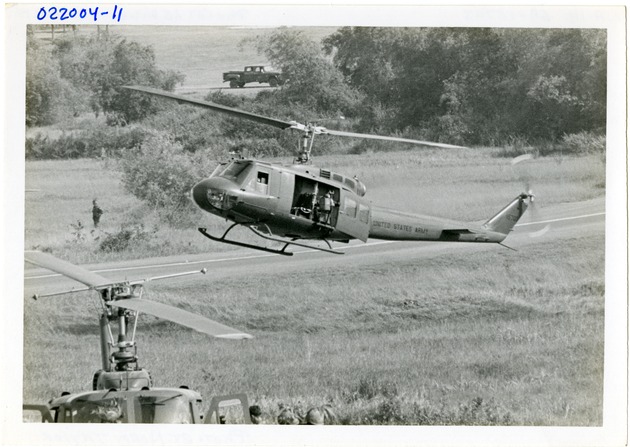 US Army UH-1H Helicopter with tail number 15703 - 