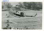 US Army UH-1H Helicopter with tail number 15703