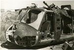 Remains of VNAF helicopter
