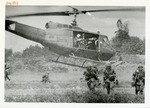 116th AHC troops walk away from helicopter