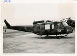 [1967] UH-1D of 335th Avn Co. Cowboys at Da Nang for maintenance