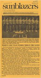 [1978-09] Sunblazers Club Newsletter