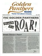 [1990] Golden Panthers Club Newsletter