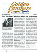 Golden Panthers Club Newsletter