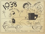 Mana-Zucca, Irwin M. Cassel and Marwin Shepard Cassel Christmas postcard 1938