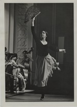 [1970/1980] Adela Maria Bolet on stage performing dance