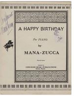 A Happy Birthday for Piano