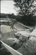 [1973-02-21] Maureen Harwitz observes the collapsed natural bridge at Arch Creek Park