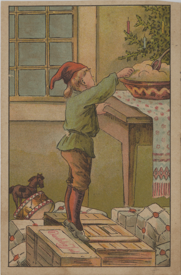 Glaedelig Jul postcard Ser. 116 N:03 - Recto