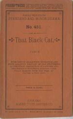 [1904] That black cat. A farce in one act